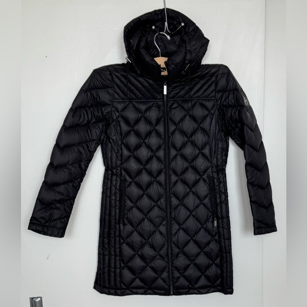 Michael Kors - Women's Black Quilted Packable Jacket - Medium